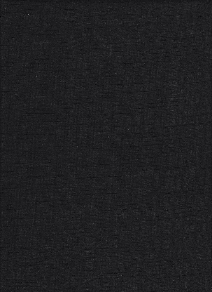LWN-CH-360 / BLACK / 100% CTN LAWN CROSS-HATCH