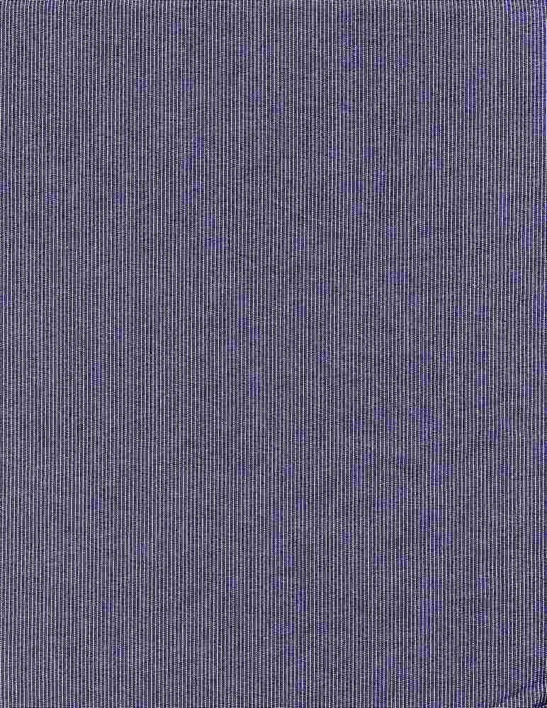CHAM-STP-1/16" / INDIGO / 100% CTN 1/16"STRIPE CHAMBRAY