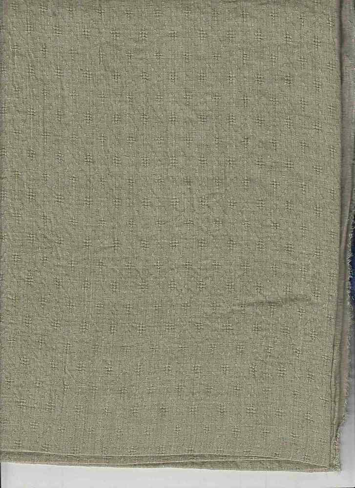 GUZ-TC-JQD / SAGE / GAUZ POLY COTTON TC JAQUARD 80/20
